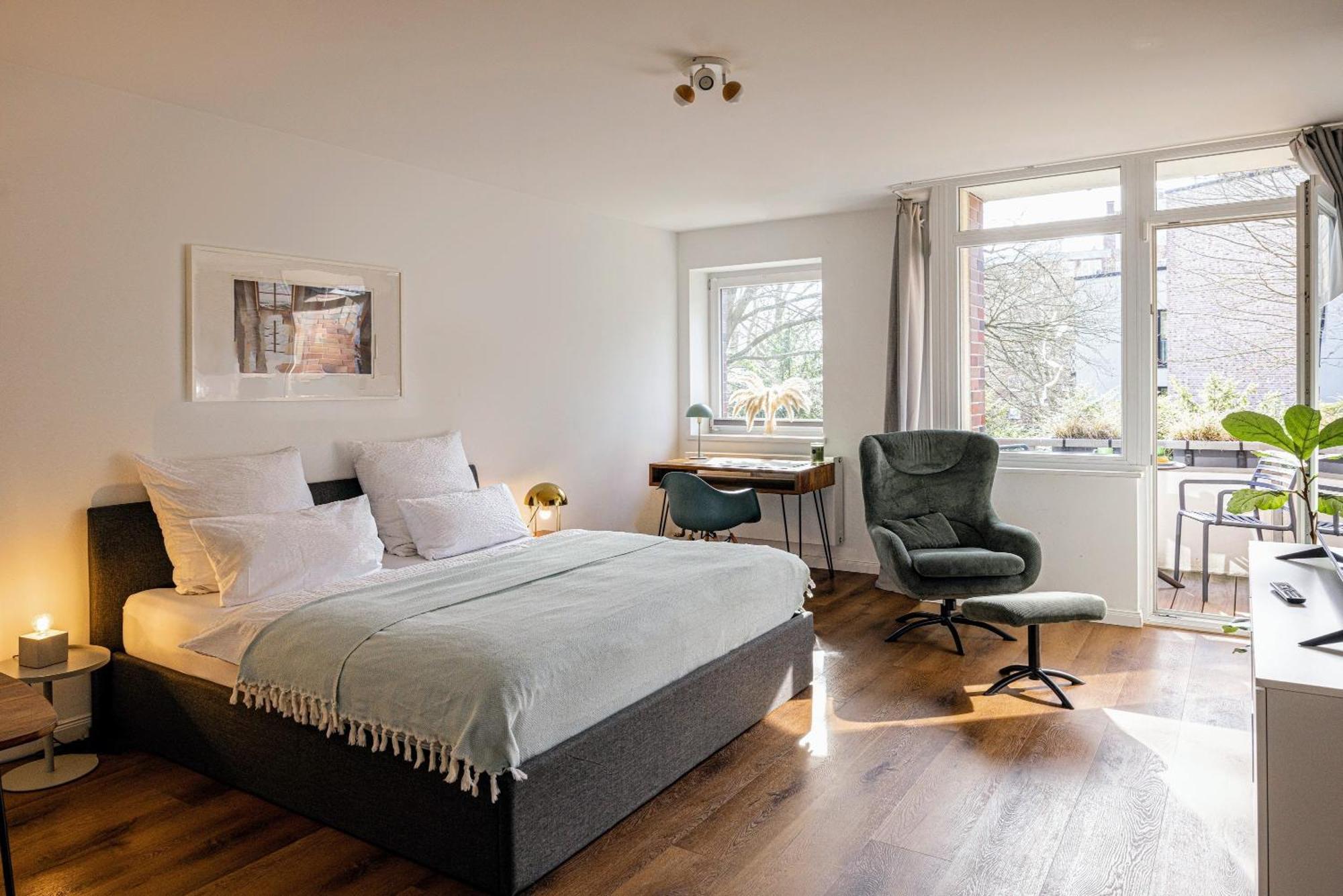 Have-A-Nice-Stay - Nahe Bahnhof - 20 Minuten Nach Hamburg - Trotzdem Ruhig Gelegen - 6 Minuten Zu Fuss Ins Zentrum Ahrensburg - Modern Eingerichtet Eksteriør bilde